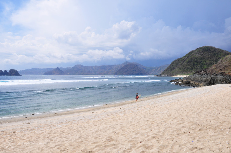 Mawi, Lombok, Indonesien