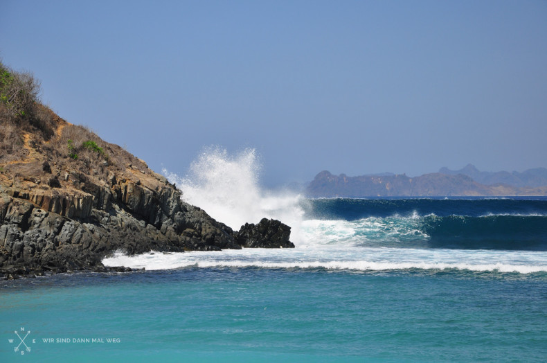 Surfen, Mawi, Lombok, Indonesien