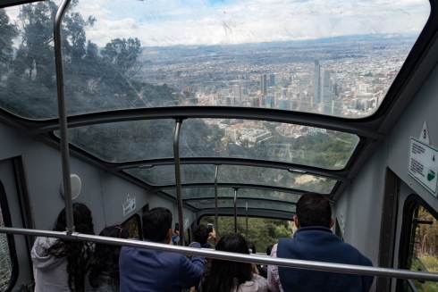 Monserrate Aussichtspunkt auf Bogota