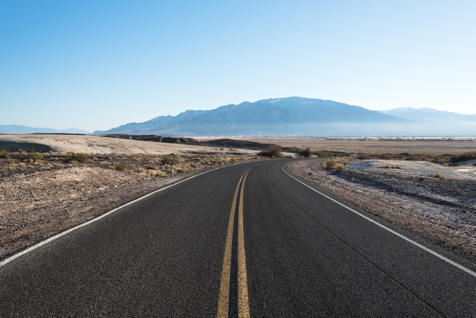 Über den Lippincott Pass ins Death Valley