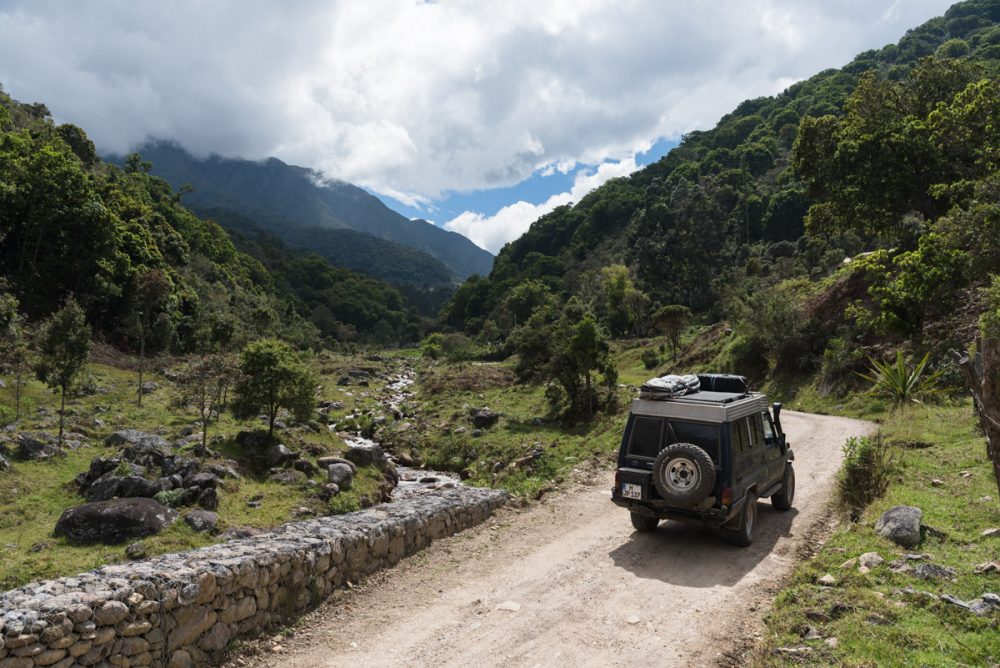 Highway 64 zum El Cocuy Nationalpark