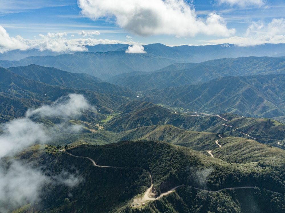 Highway 64 zum El Cocuy Nationalpark