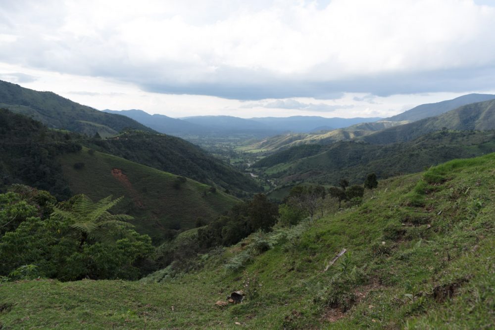 Highway 64 zum El Cocuy Nationalpark