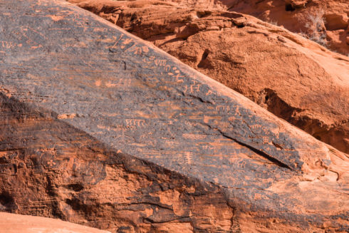 Petroglyphen im Valley of Fire