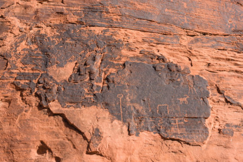 Petroglyphen im Valley of Fire