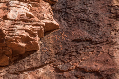 Petroglyphen im Valley of Fire